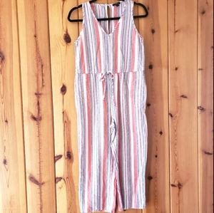 Anthro Drew cropped jumpsuit, size small